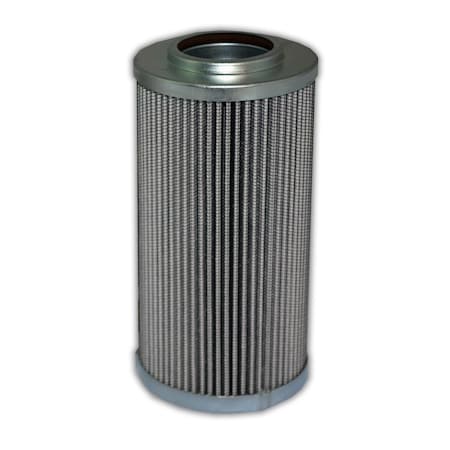 Hydraulic Filter, Replaces PARKER G04124, Pressure Line, 25 Micron, Outside-In